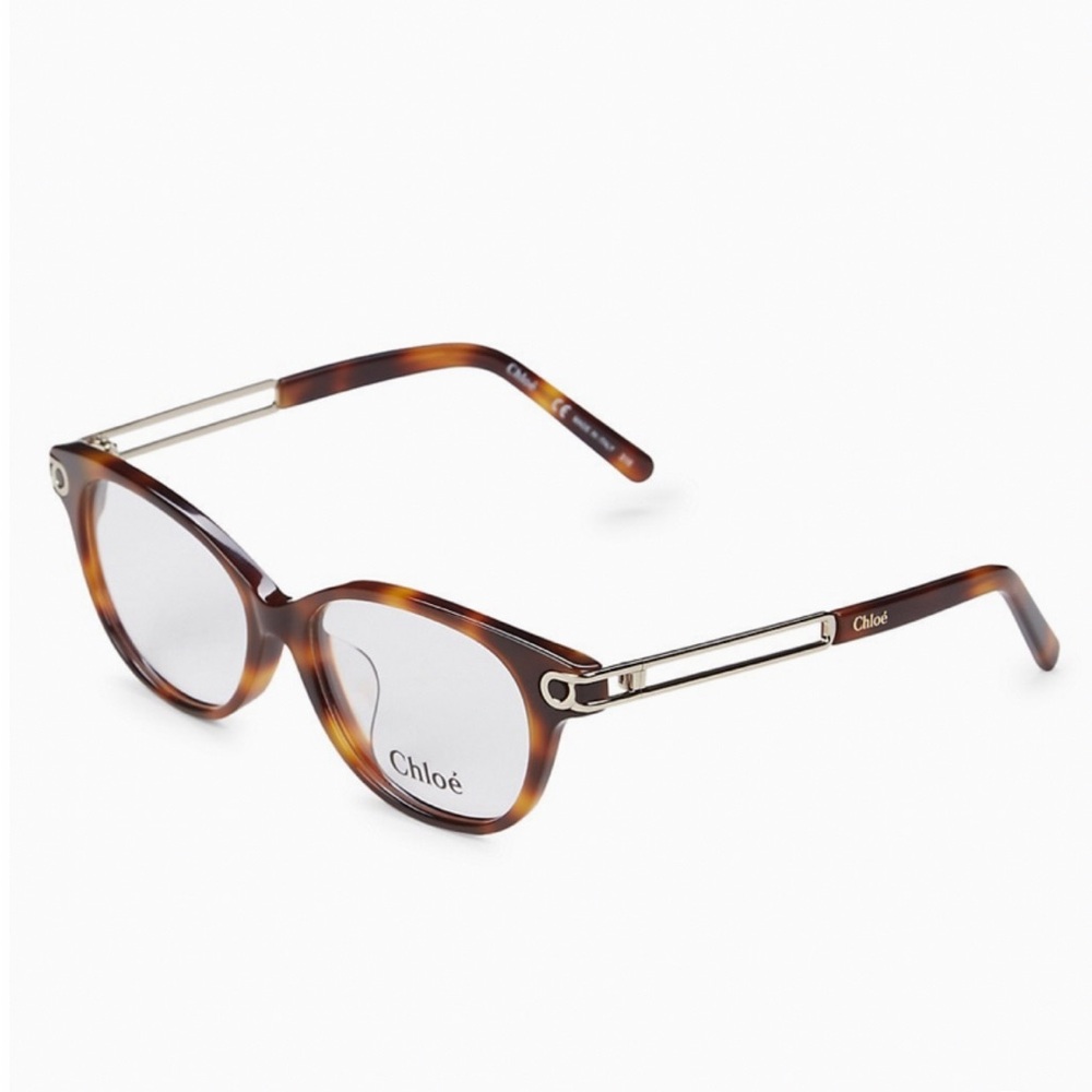 CHLOE 52MM CAT EYE OPTICAL GLASSES IN OMBRÉ COLOR